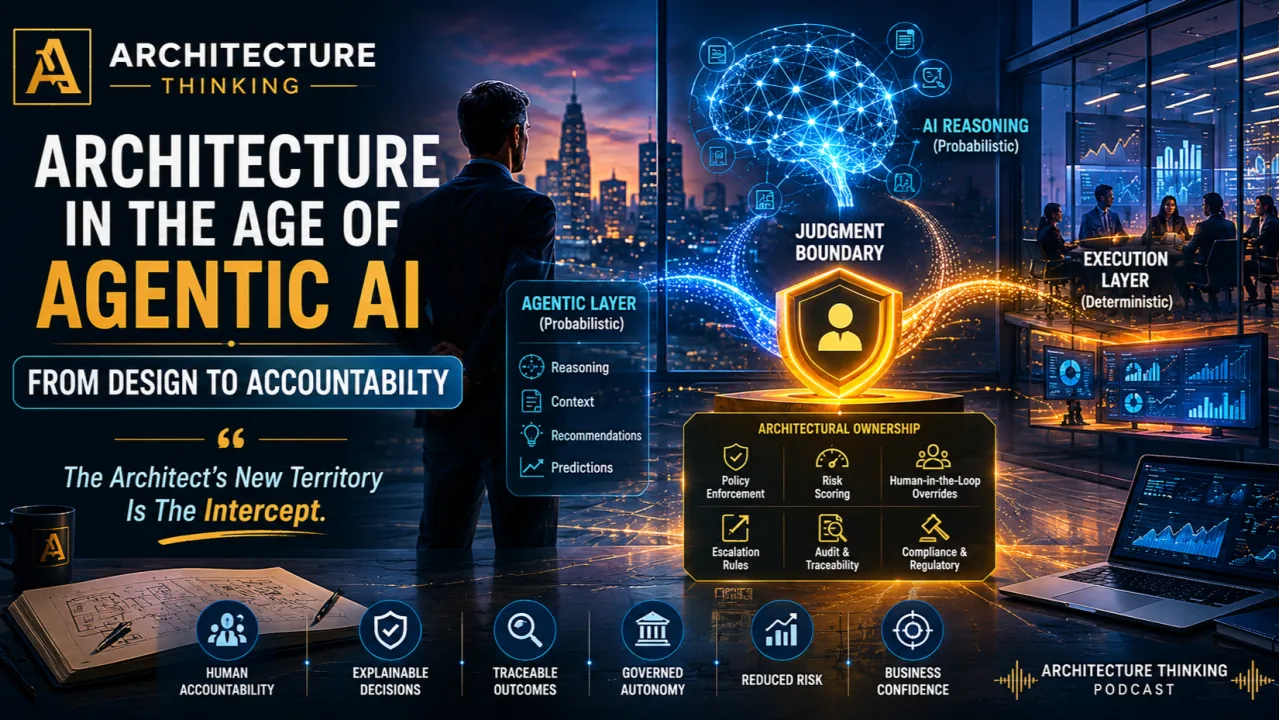 Architecture in the Age of Agentic AI: From Design to Accountability