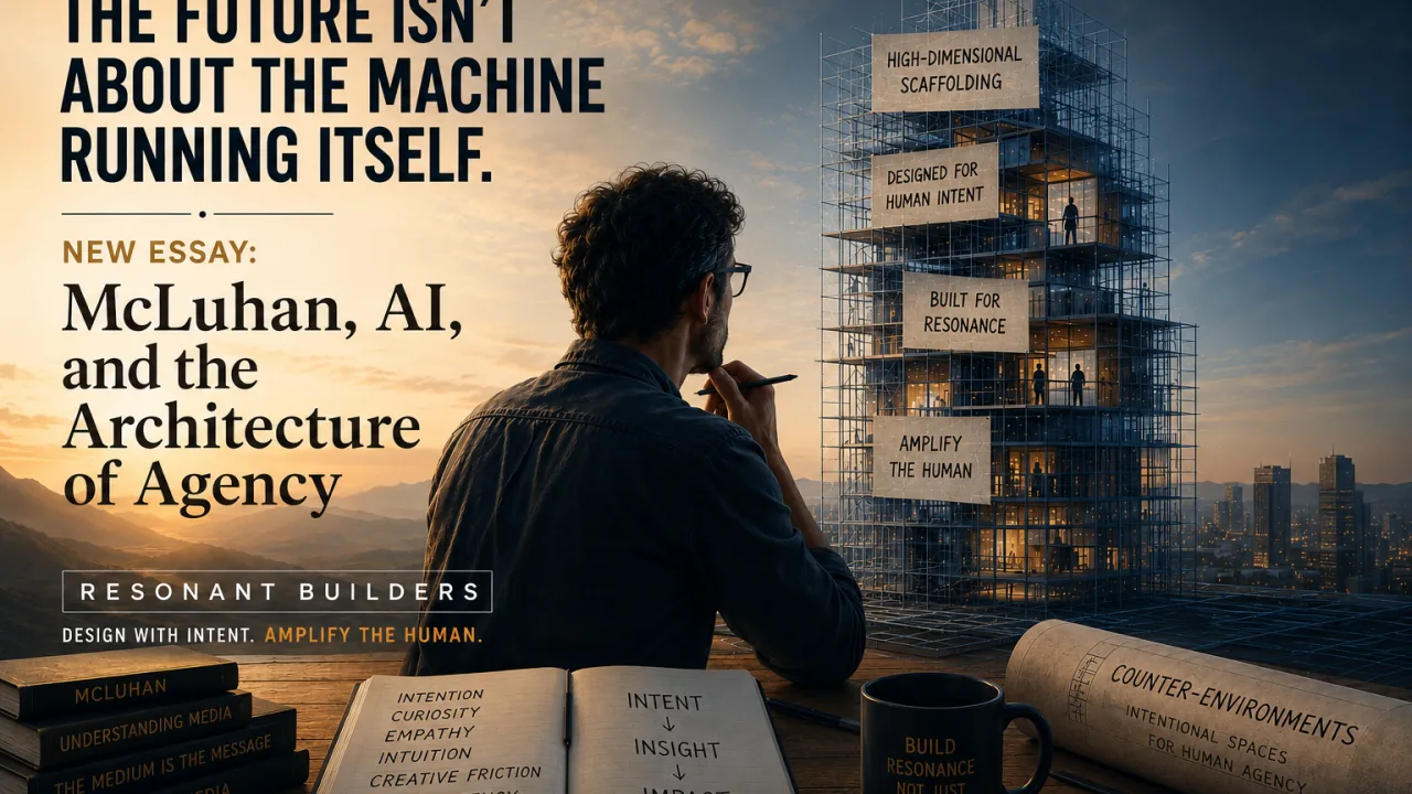McLuhan, AI, and the Architecture of Agency
